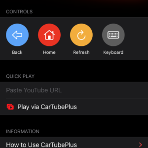 Cartube plus for iphone with carplay كارتيوب لتشغيل اليوتيوب على الايفون كاربلي
