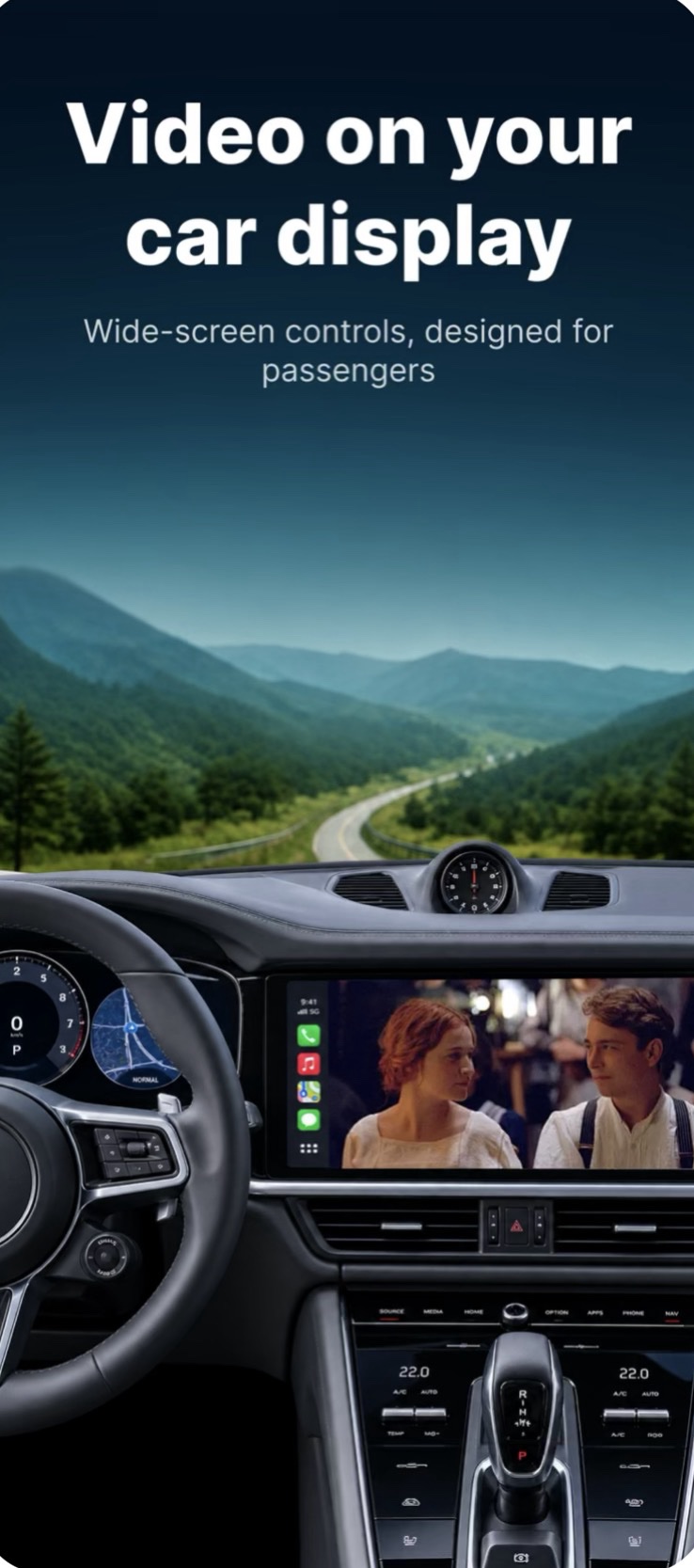 Watch TV and Your Local iPhone Videos with CarPlay تطبيق مع اشتراك قنوات تلفزيونية مدى الحياة لتشغيل الآيفون عبر كار بلي - Image 2