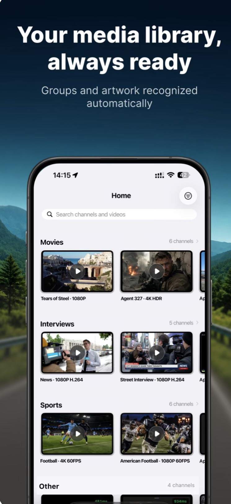 Watch TV and Your Local iPhone Videos with CarPlay تطبيق مع اشتراك قنوات تلفزيونية مدى الحياة لتشغيل الآيفون عبر كار بلي